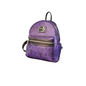 Purple Disney Loungefly Backpack Purse